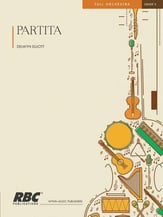 Partita Orchestra sheet music cover